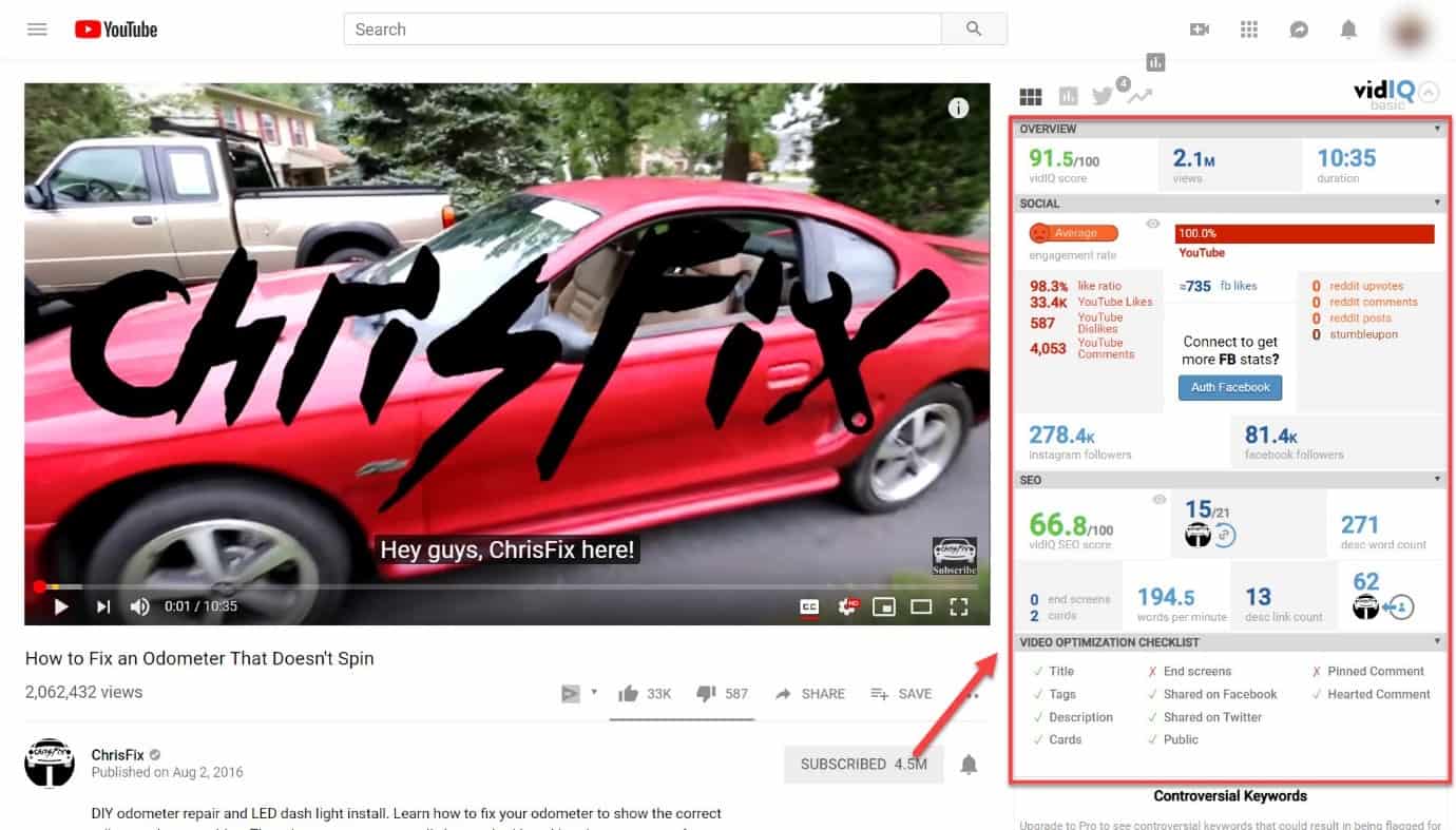 Video SEO tool image